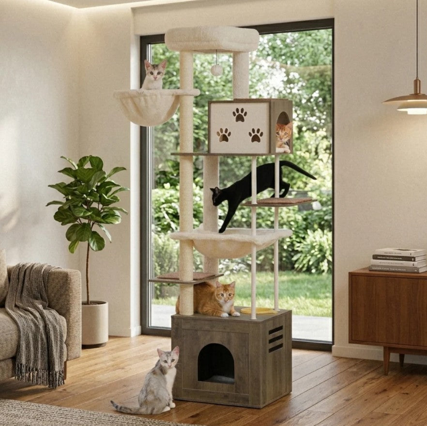 Arbre à chat - Tailles Image