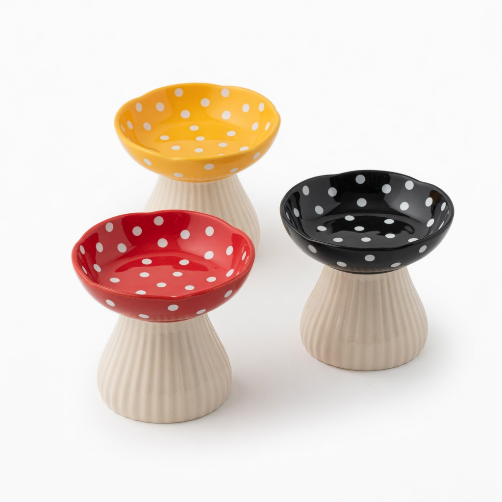 Gamelle design champignon en résine Musho