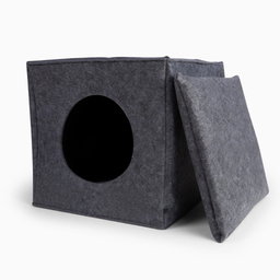 Cabane cube en feutre Cubby