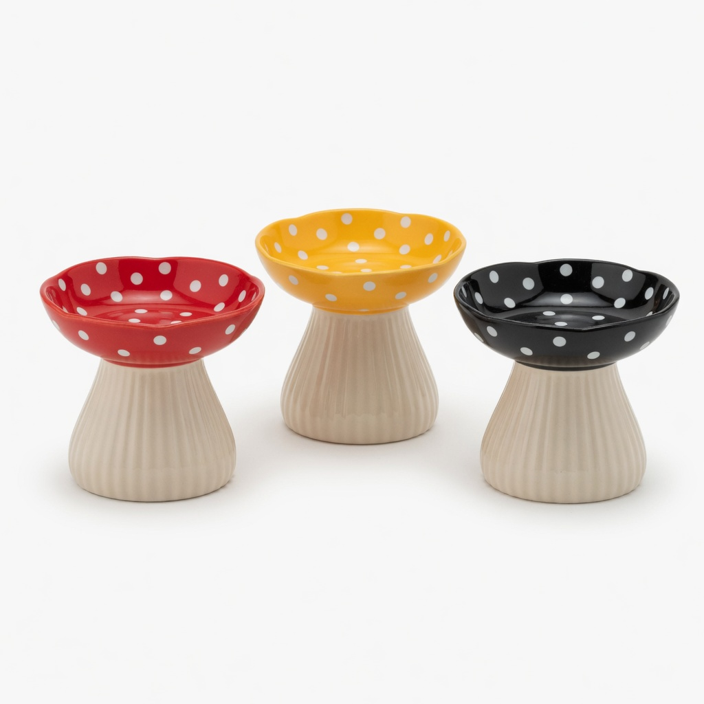 Gamelle design champignon en résine Musho