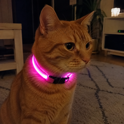 Collier LED rechargeable réfléchissant Lumo