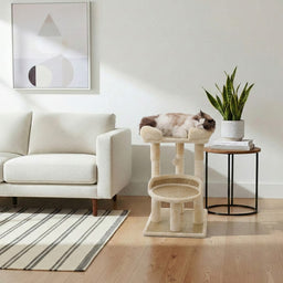 Arbre à Chat Design Beige Elora