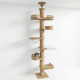 Arbre à Chat du Sol au Plafond Sisal Skyfe
