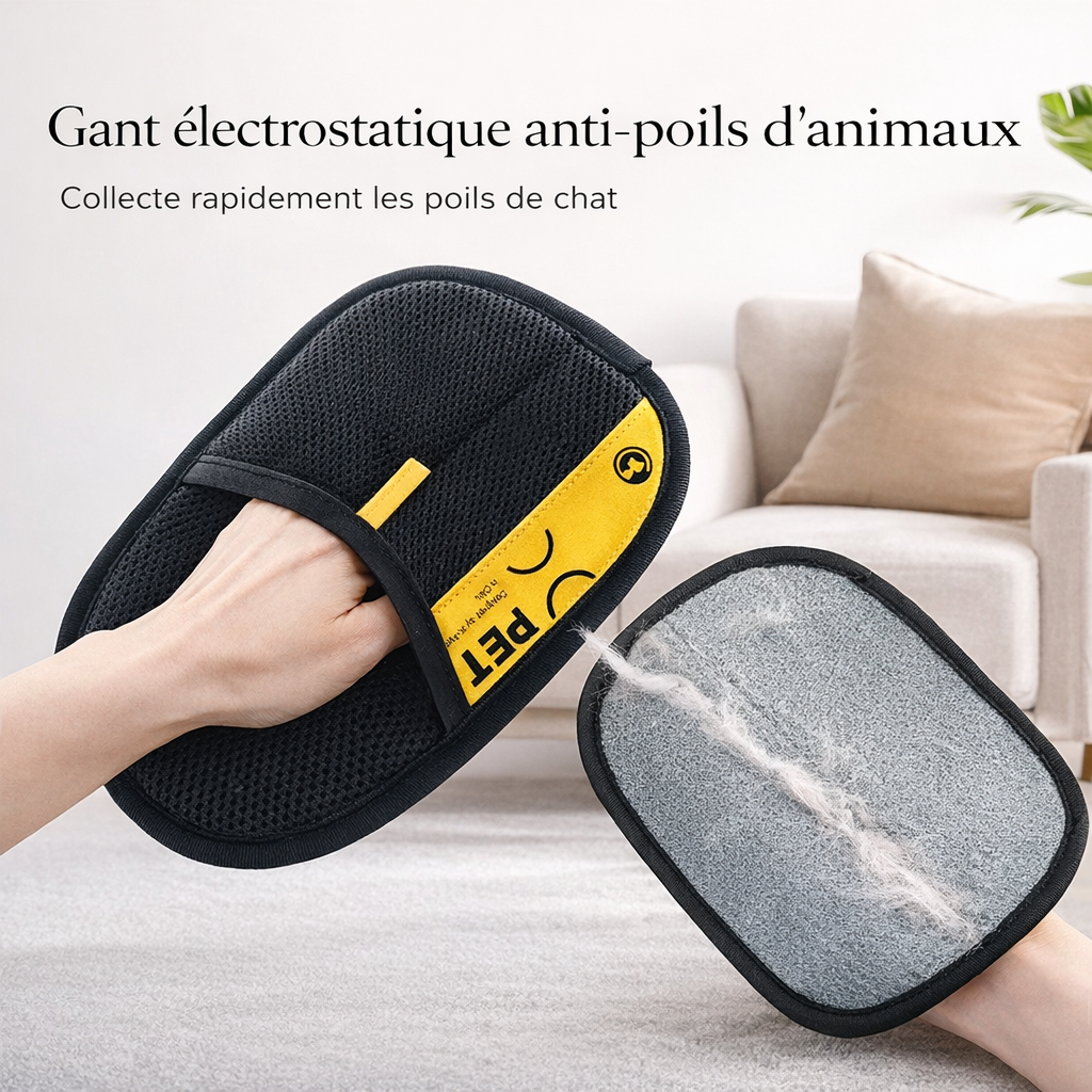 Brosse Gant Anti-Poils  Removcat