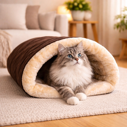 Panier pour chat Sac de couchage Cocony
