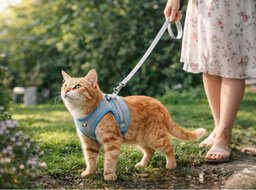 Harnais et laisse pour chat Noscape