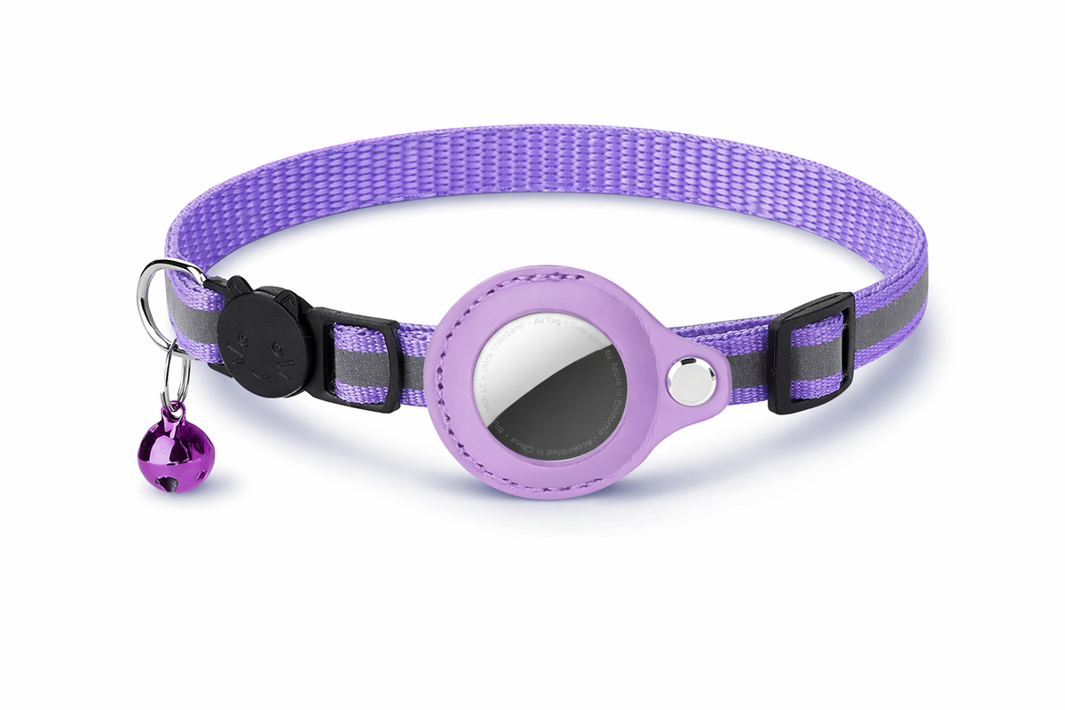 Collier GPS AirTag pour chat Tagloc