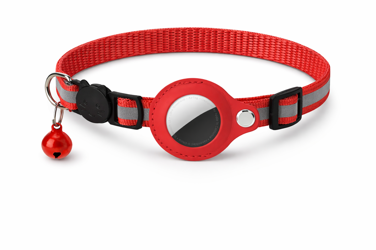 Collier GPS AirTag pour chat Tagloc