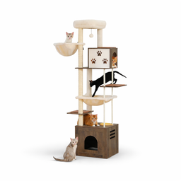 Arbre à Chat en Bois XXL Ruby