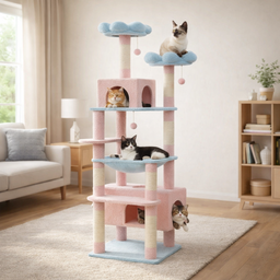 Arbre à Chat Design Nuage 184cm Biola