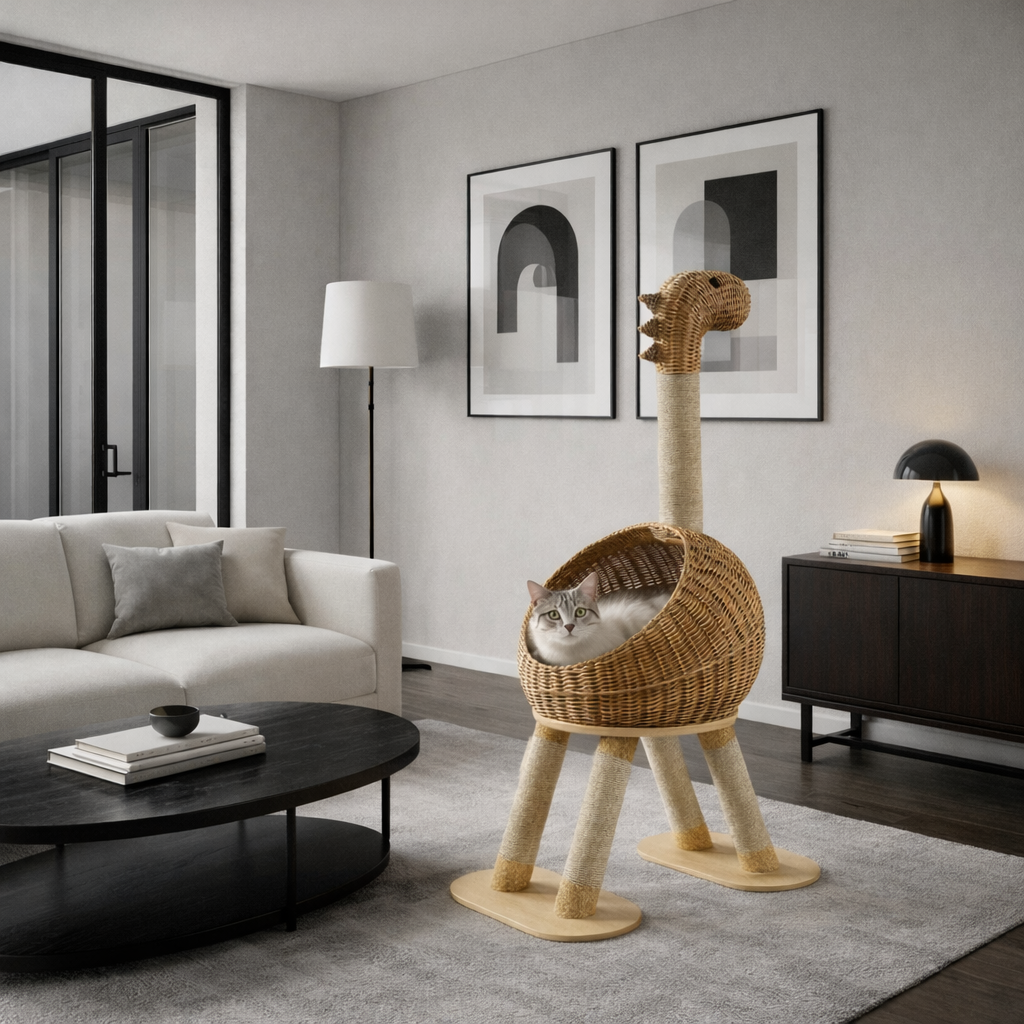 Arbre à Chat Design Dinocat