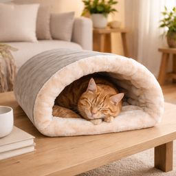 Panier pour chat Sac de couchage Cocony