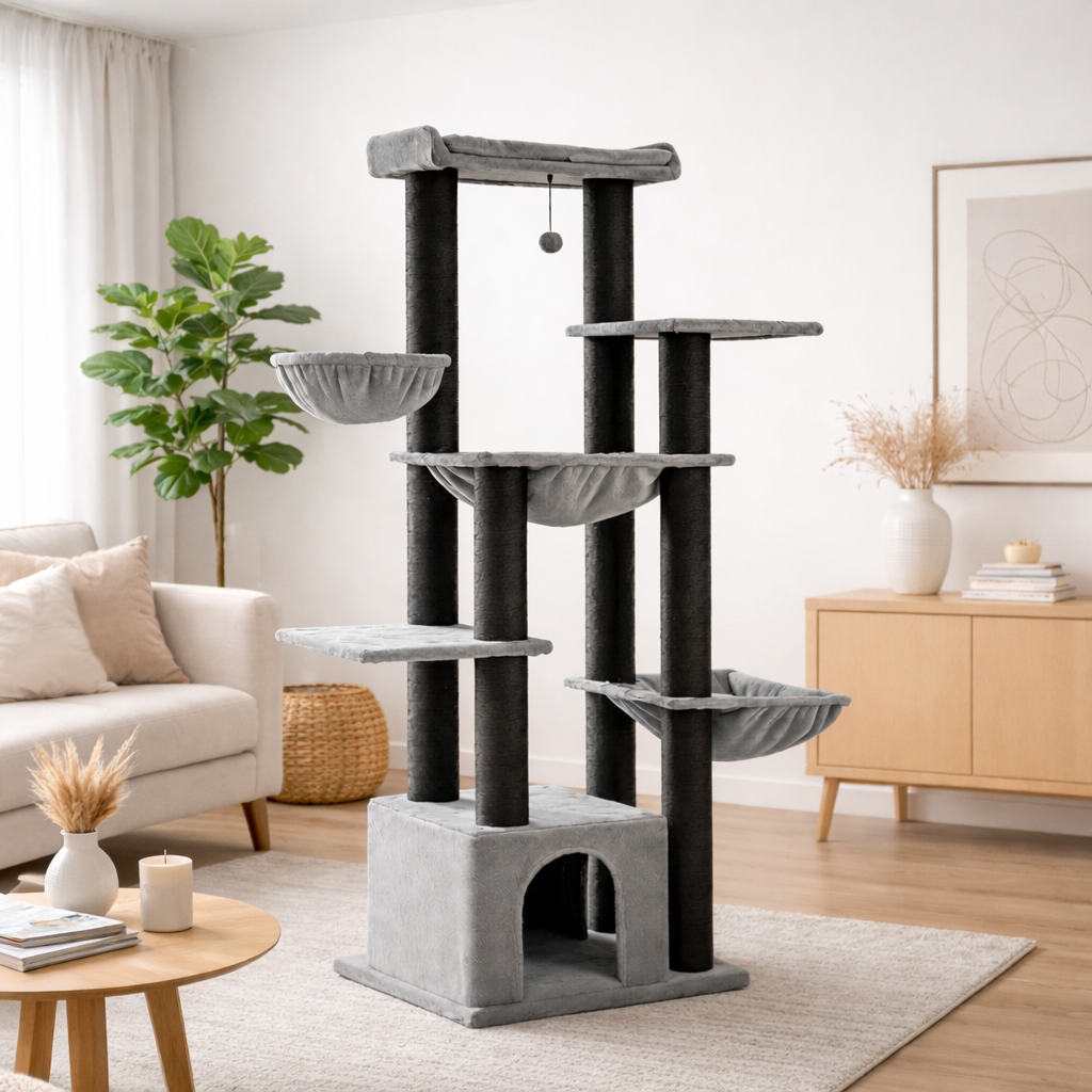 Arbre à Chat XXL 170 cm - MAJESTIC