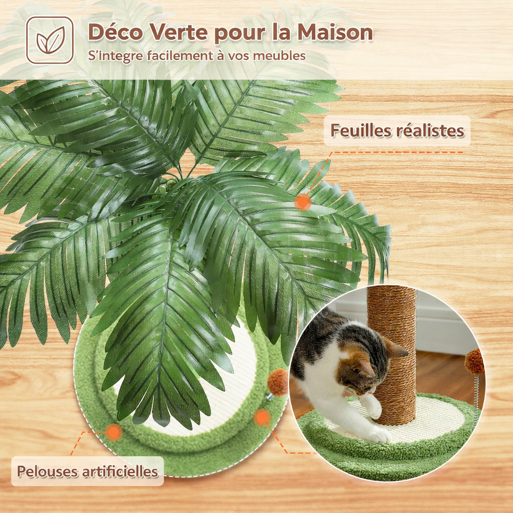 Griffoir pour chat poteau - COCO