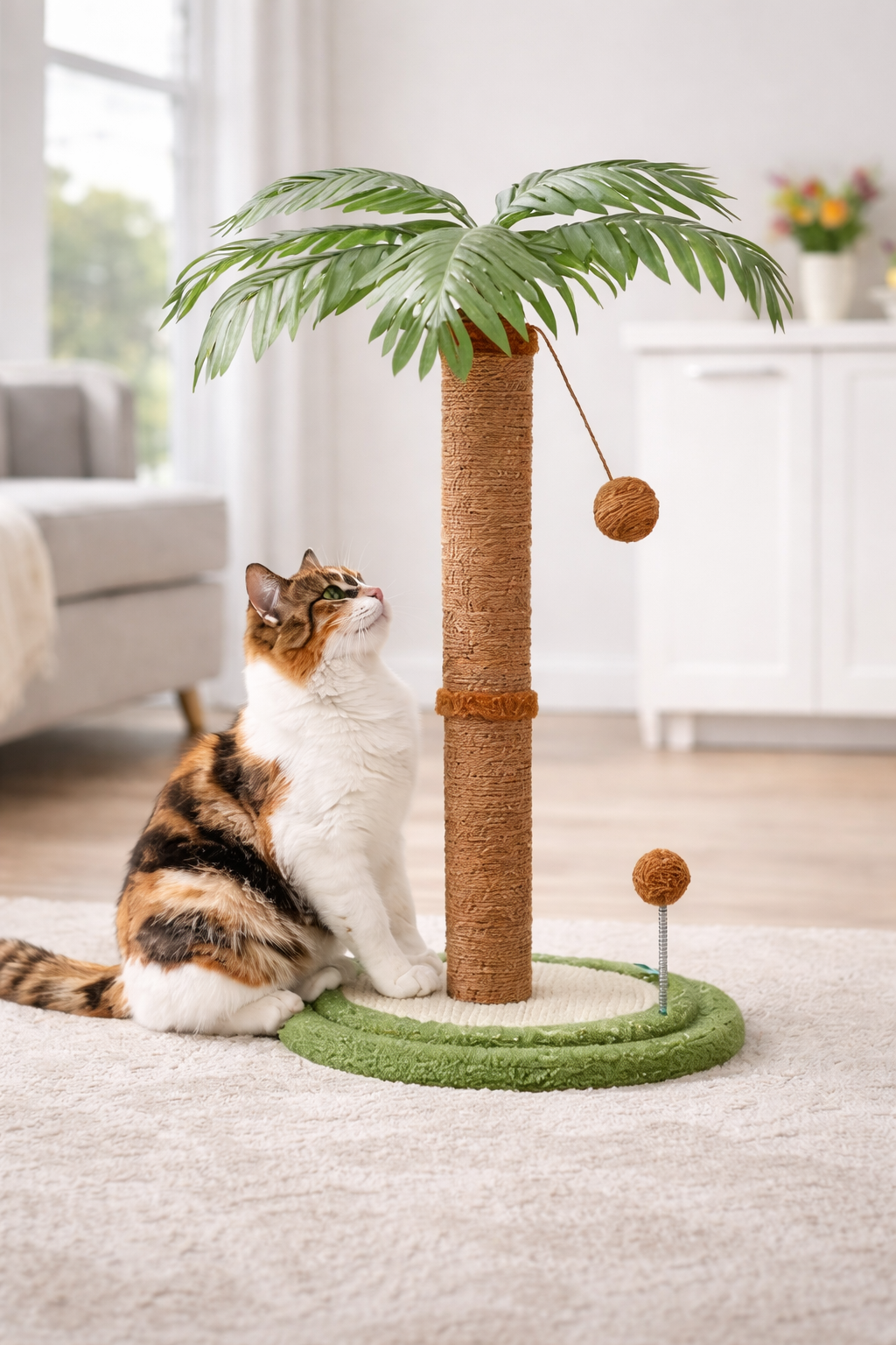 Griffoir pour chat poteau - COCO