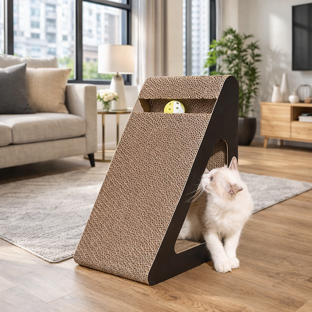 Griffoir pour Chat avec Balles Rotatives - RIFTOI