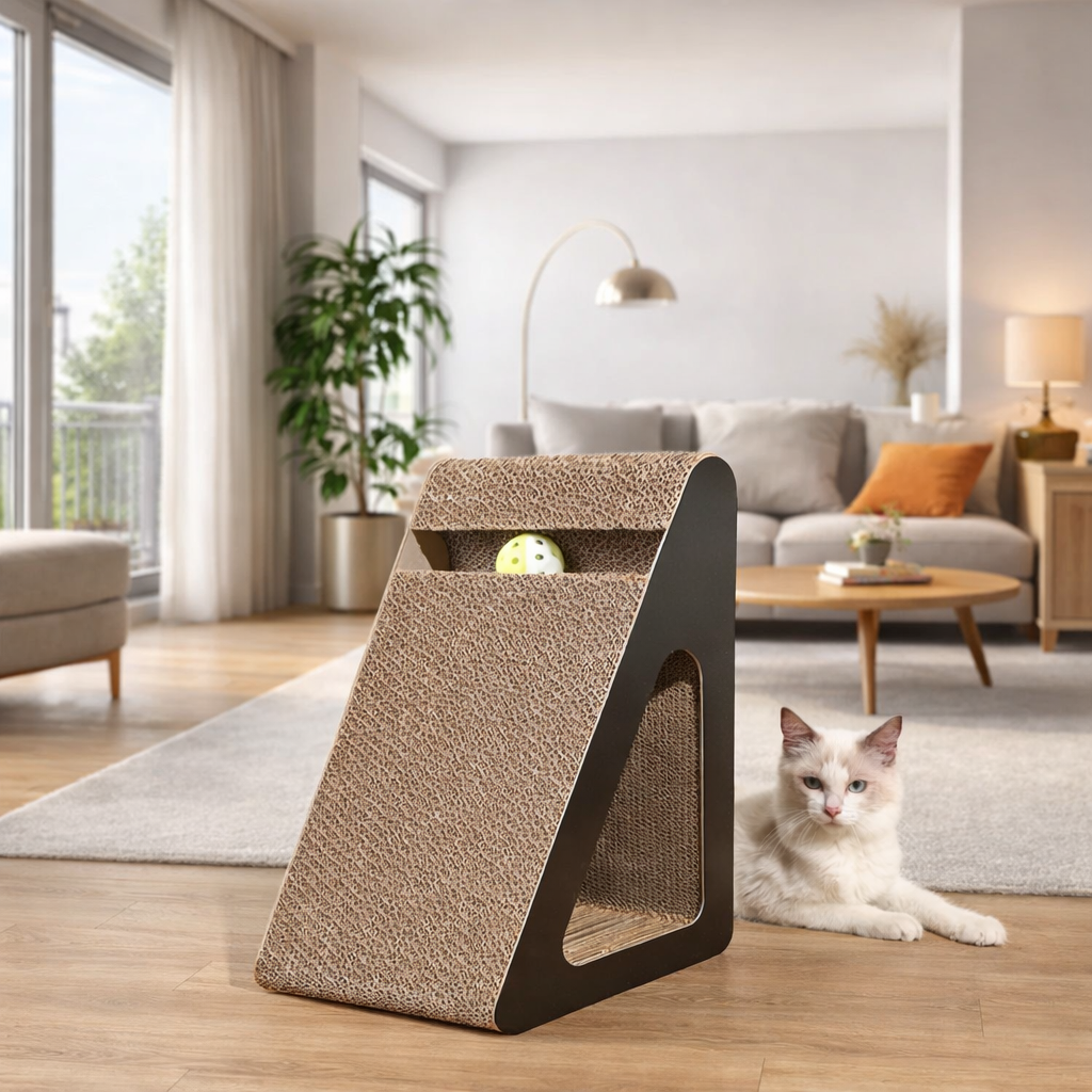 Griffoir pour Chat avec Balles Rotatives - RIFTOI