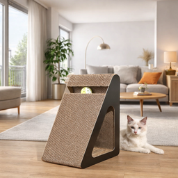 Griffoir pour Chat avec Balles Rotatives Riftoi