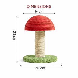 Griffoir pour chat design champignon Champy