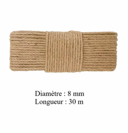 Corde en sisa à chat pour griffoir Diygrif