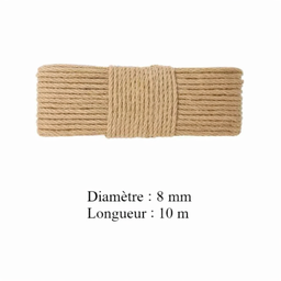 Corde en sisa à chat pour griffoir Diygrif
