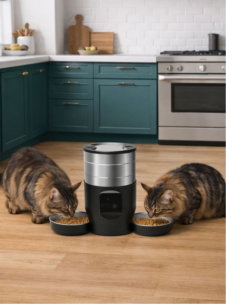 Distributeur automatique croquette chat double sortie Autofed