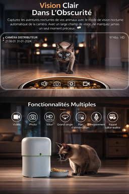 Distributeur automatique croquette Luxyr