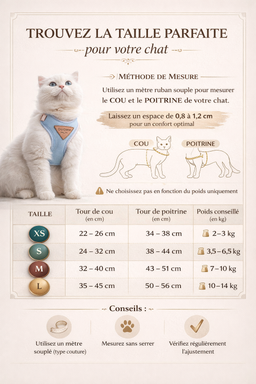Harnais pour chat Mymui