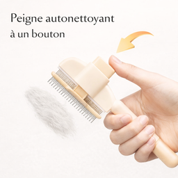 Brosse anti-poil pour chat Removy