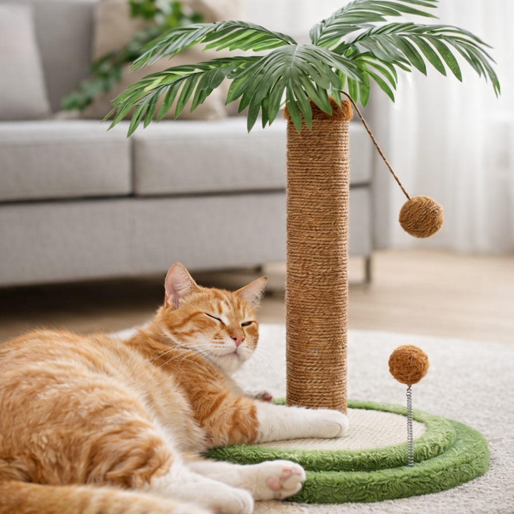 Griffoir pour chat poteau - COCO