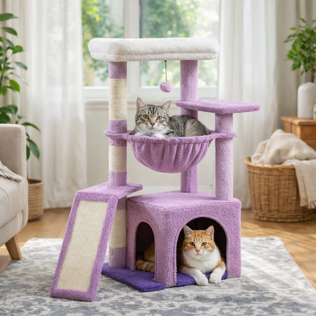 Arbre à Chat Fleur Design Flowry