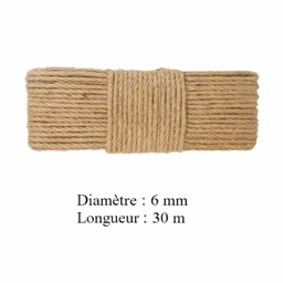 Corde en sisa à chat pour griffoir Diygrif