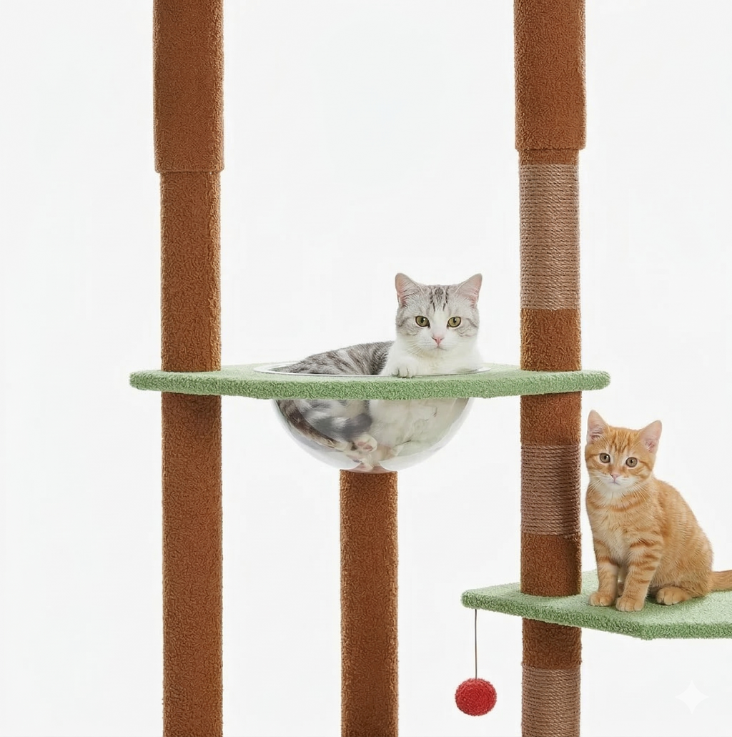 Arbre à Chat XXL du Sol au Plafond  - CATCHAMP