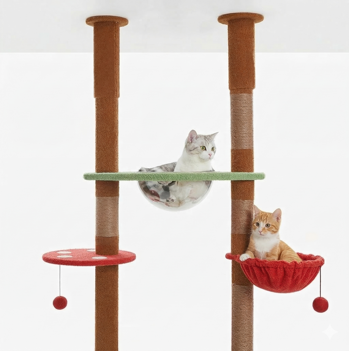 Arbre à Chat XXL du Sol au Plafond  - CATCHAMP