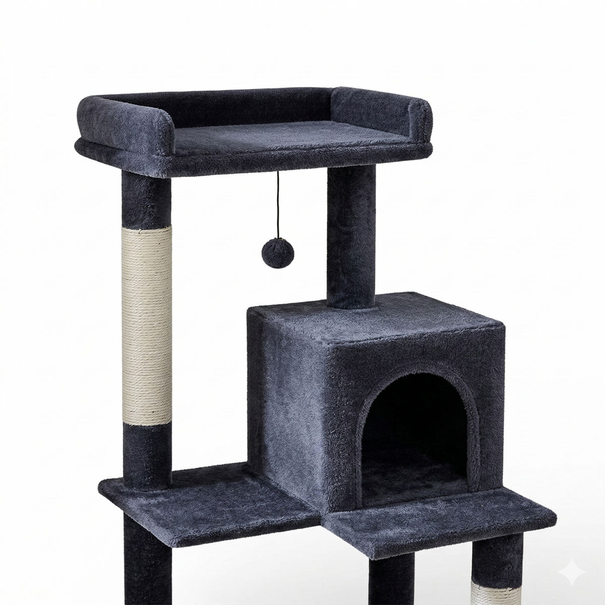 Arbre à Chat Multi-Niveaux avec Hamac et Niche - APACHE