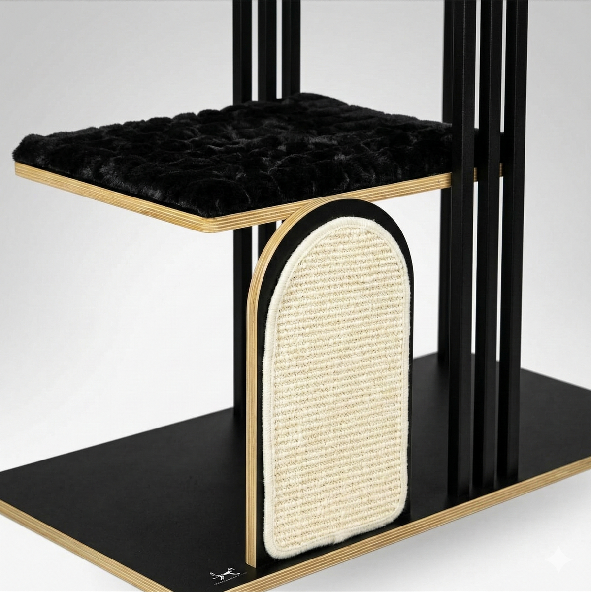 Arbre à Chat Design Industriel 170cm - Structure Acier - RAVELO