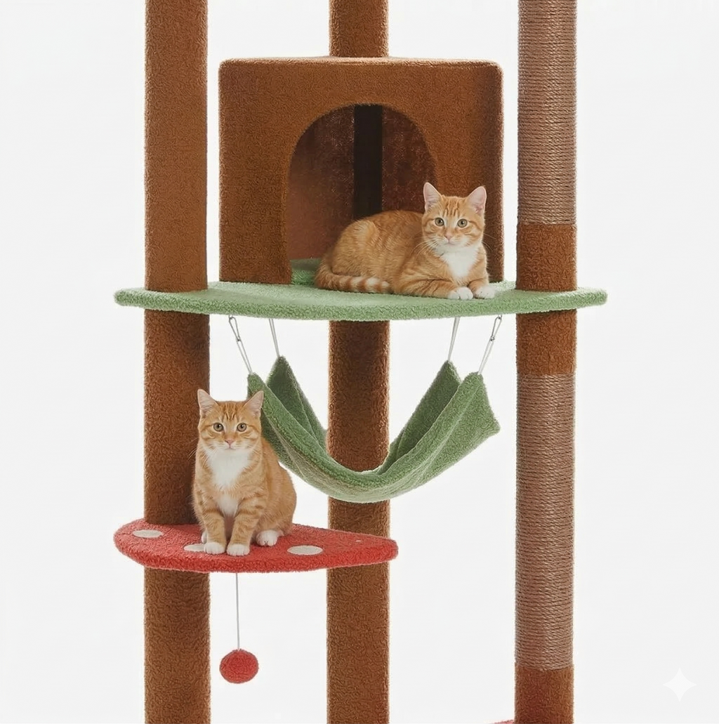 Arbre à Chat XXL du Sol au Plafond  - CATCHAMP