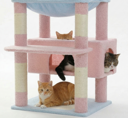 Arbre à Chat Design Nuage 184cm Biola
