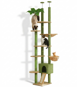Arbre à Chat Sol au Plafond Réglable Verdicat