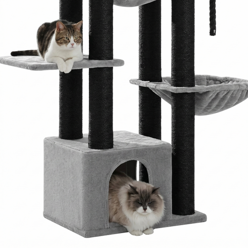 Arbre à Chat XXL 170 cm - MAJESTIC GRAY