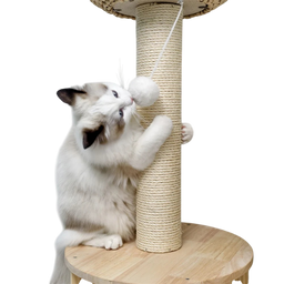 Arbre à Chat en Bois et Osier Panio