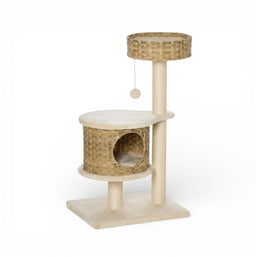 Arbre à Chat en Design Rotin Gorfolino