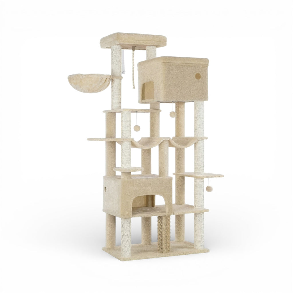 Arbre à Chat Tour XXL 2m Beige - FESTINA