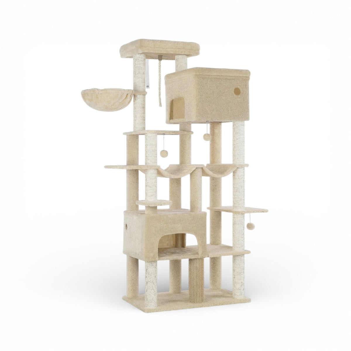 Arbre à Chat Tour XXL 2m Beige - FESTINA