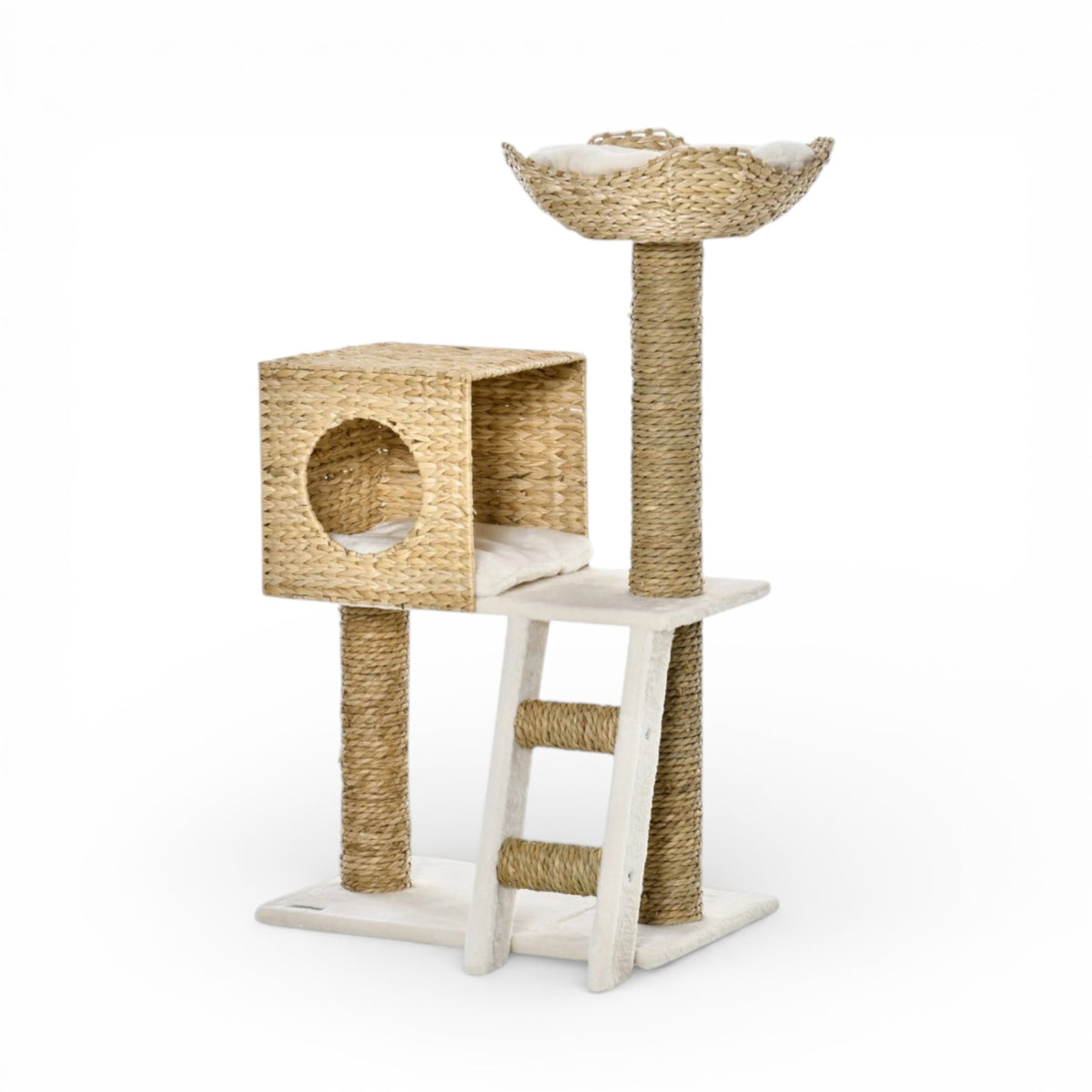 Arbre à chat arbre à grimper griffoir hauteur 100,5 cm - PLATONI