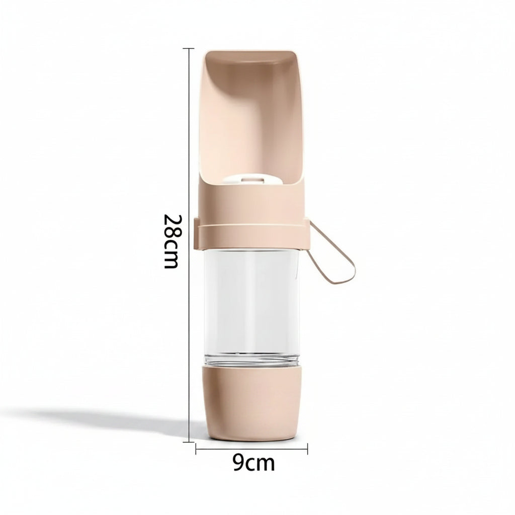 Gourde d'eau portable pour chat Aquago
