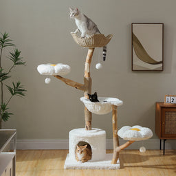 Arbre à Chat Design Bois Fiora Di Vita