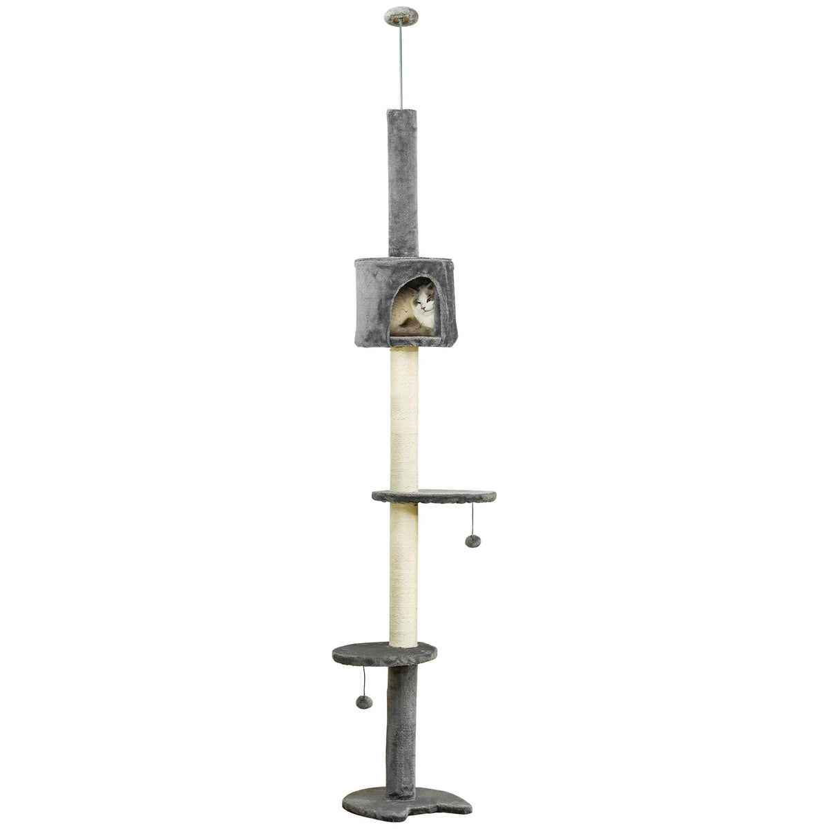 Arbre à chat sol au plafond 217cm- FELIX