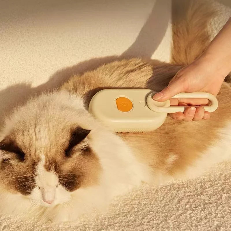 Brosse pour chat à vapeur Fumio