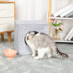 Cabane cube en feutre Cubby